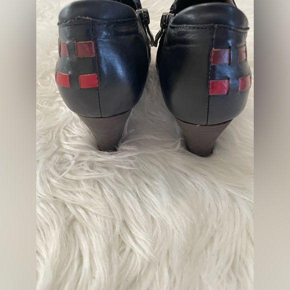 L’Artiste by Spring Step Brilliance Pump multi color leather woven unique - Picture 13 of 16